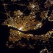 The beauty of Liverpool and the Wirral at night has been captured on camera from space by an astronaut.