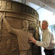 The city commemorated the anniversary of the Hillsborough disaster by unveiling two town centre memorials for the 96.
